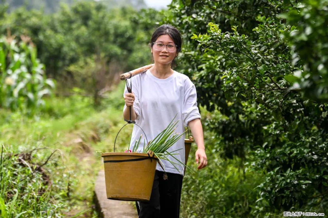 全网追的“扁担女孩”，找了一份暑假工，时薪12元 - 那曲生活资讯 - 那曲28生活网 nq.28life.com